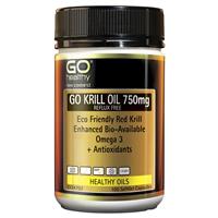 go healthy krill oil 750mg 100 capsules