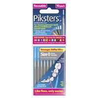 piksters interdental brush size 0 pack 10