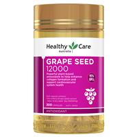 healthy care grape seed extract 12000 gold jar 300 capsules