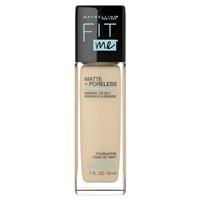 maybelline fit me matte & poreless mattifying liquid foundation - light beige 118