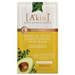 akin miracle shine conditioning hair mask 55g