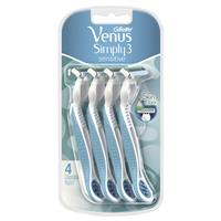 gillette venus3 disposables 4 pack