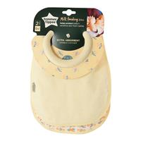 tommee tippee closer to nature milk feeding bibs 2 pack