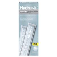 hydralyte electrolyte ice blocks colour free lemonade 16