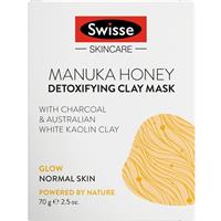 swisse skincare manuka honey detoxifying facial clay mask 70g