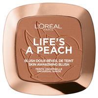 l'oreal wake up and glow blush 01 lifes a peach