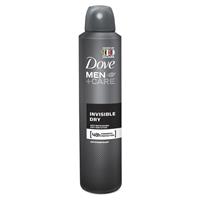 dove men antiperspirant aerosol deodorant invisible dry 254ml