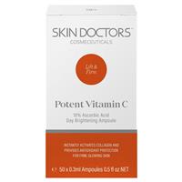 skin doctors potent vit c ampoules 50x 3ml