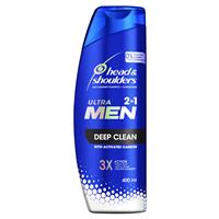 head & shoulders ultramen 2in1 deep clean 400ml