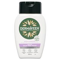 dermaveen extra hydration soap free wash 250ml