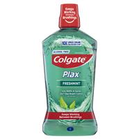 colgate plax alcohol free mouthwash freshmint 1l