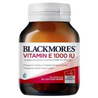 blackmores natural vitamin e 1000iu 30 capsules