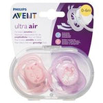 avent soother ultra air design 0-6m 2 pack