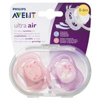 avent soother ultra air design 0-6m 2 pack