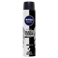 nivea for men deodorant aerosol black and white power 250ml