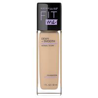 maybelline fit me dewy smooth foundation nude beige