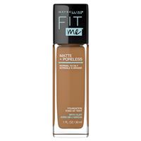 maybelline fit me matte & poreless mattifying liquid foundation - cappuccino 340