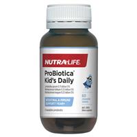 nutra-life probiotica kids daily 60 chewable tablets
