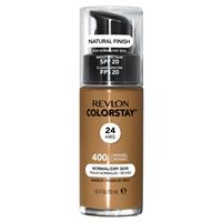 revlon colorstay makeup with time release technology for normal/dry caramel