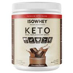 isowhey keto meal replacement shake chocolate 550g