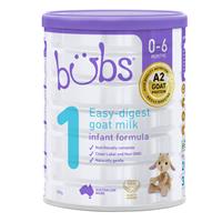 bubs goat infant formula 800g
