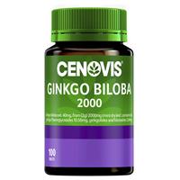 cenovis ginkgo biloba 2000 100 tablets