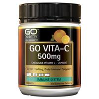go healthy vita-c 500mg orange chewable 200 tablets