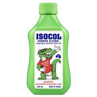isocol rubbing alcohol 345ml