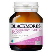 blackmores cranberry forte 50000mg 30 capsules