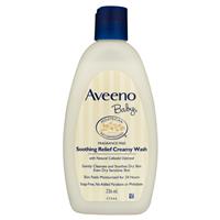 aveeno baby soothing relief fragrance free creamy wash 236ml