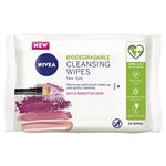 nivea visage daily essentials gentle facial cleansing wipes 25