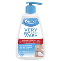 dermal therapy very dry skin wash 1 litre