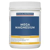 ethical nutrients mega magnesium powder citrus 450g
