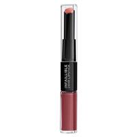 l'oreal infallible 2-step lipstick 507 relentless rouge