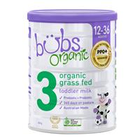 bubs organic grass fed toddler milk 800g