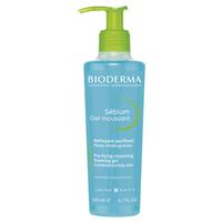bioderma sebium purifying cleansing foaming gel 200ml