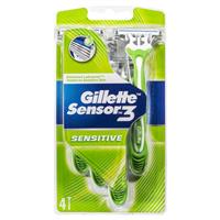gillette sensor3 disposables sensitive 4 pack