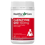 healthy care coenzyme q10 150mg 100 capsules
