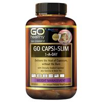 go healthy capsi slim one a day 120 vege capsules