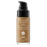 revlon colorstay makeup with time release technology for combination/oily caramel