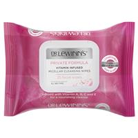 dr lewinn's private formula vitamin infused micellar wipes 25