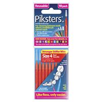 piksters interdental brush size 4 pack 10