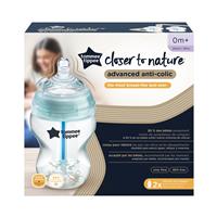 tommee tippee closer to nature advanced anti-colic bottle 260ml 2 pack