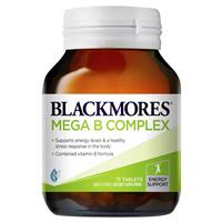 blackmores mega b complex 75 tablets
