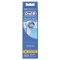 oral b power toothbrush refills precision clean 8 pack