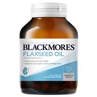 blackmores flaxseed oil 1000mg 100 vegetarian capsules