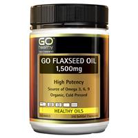 go healthy flaxseed oil 1500mg 210 capsules
