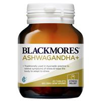 blackmores ashwagandha + 60 tablets