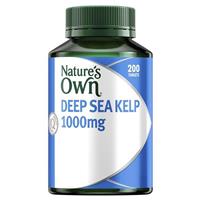 nature's own kelp 1000mg 200 tablets