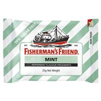 fishermans friend sugar free fresh mint 25g